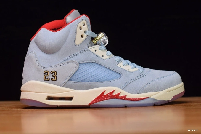 Reps TB Room Jordan 5 JSP Air Ice x Trophy CI1899-400 Blue 0729